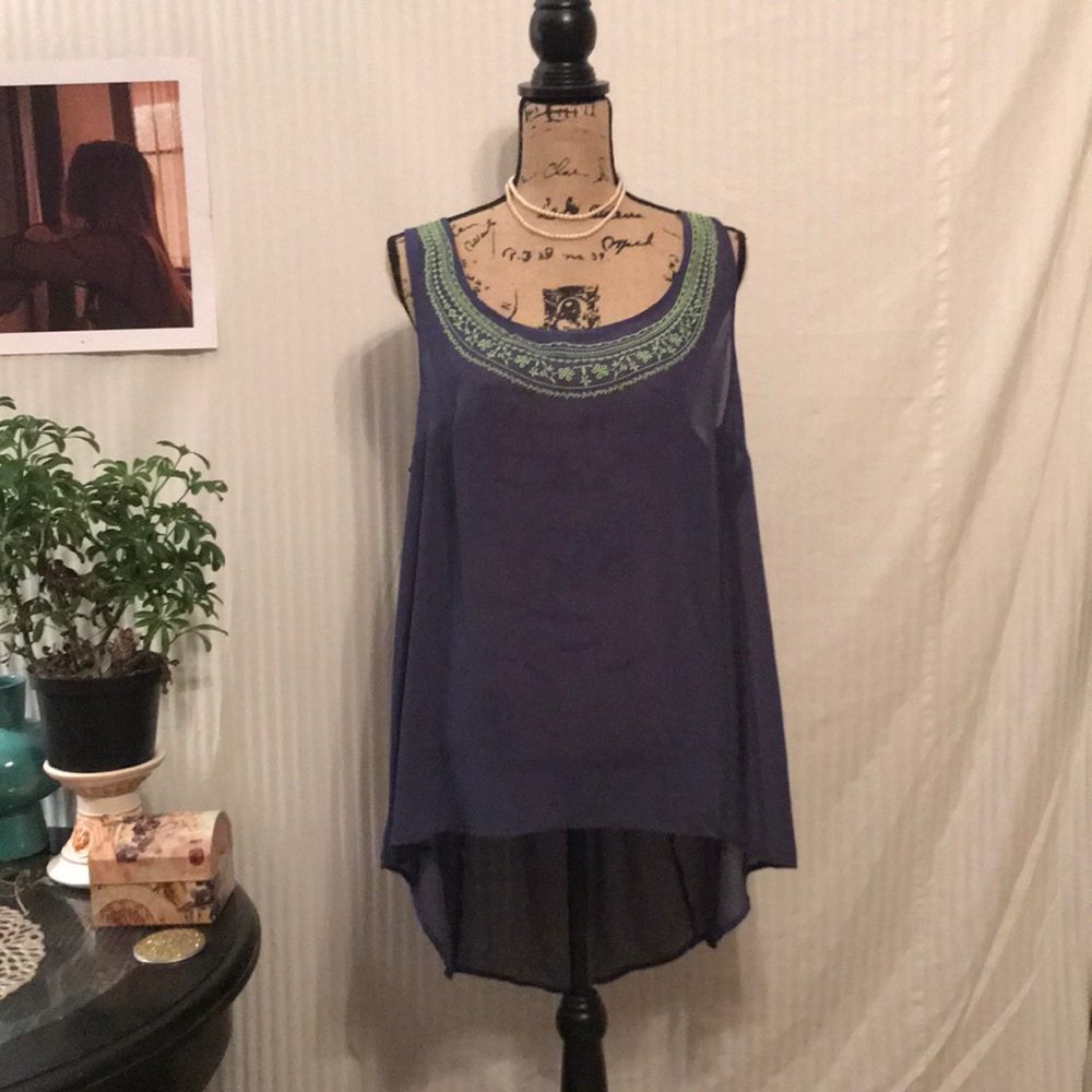 •CLEAR-OUT• 3 for 18 TORRID SEMI SHEER TANK